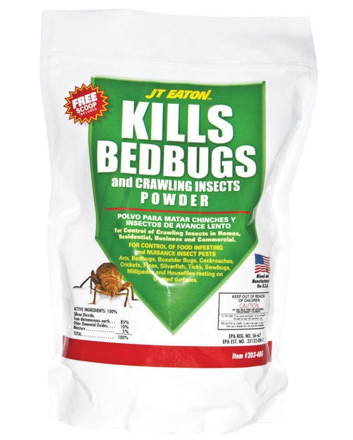 JT Eaton 203-4BG Bedbug And Crawling Insect Powder, 4 Lb