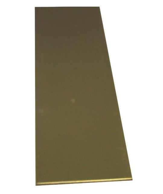 K&S 241 Brass Strip, 0.032 x 1/2" x 12"