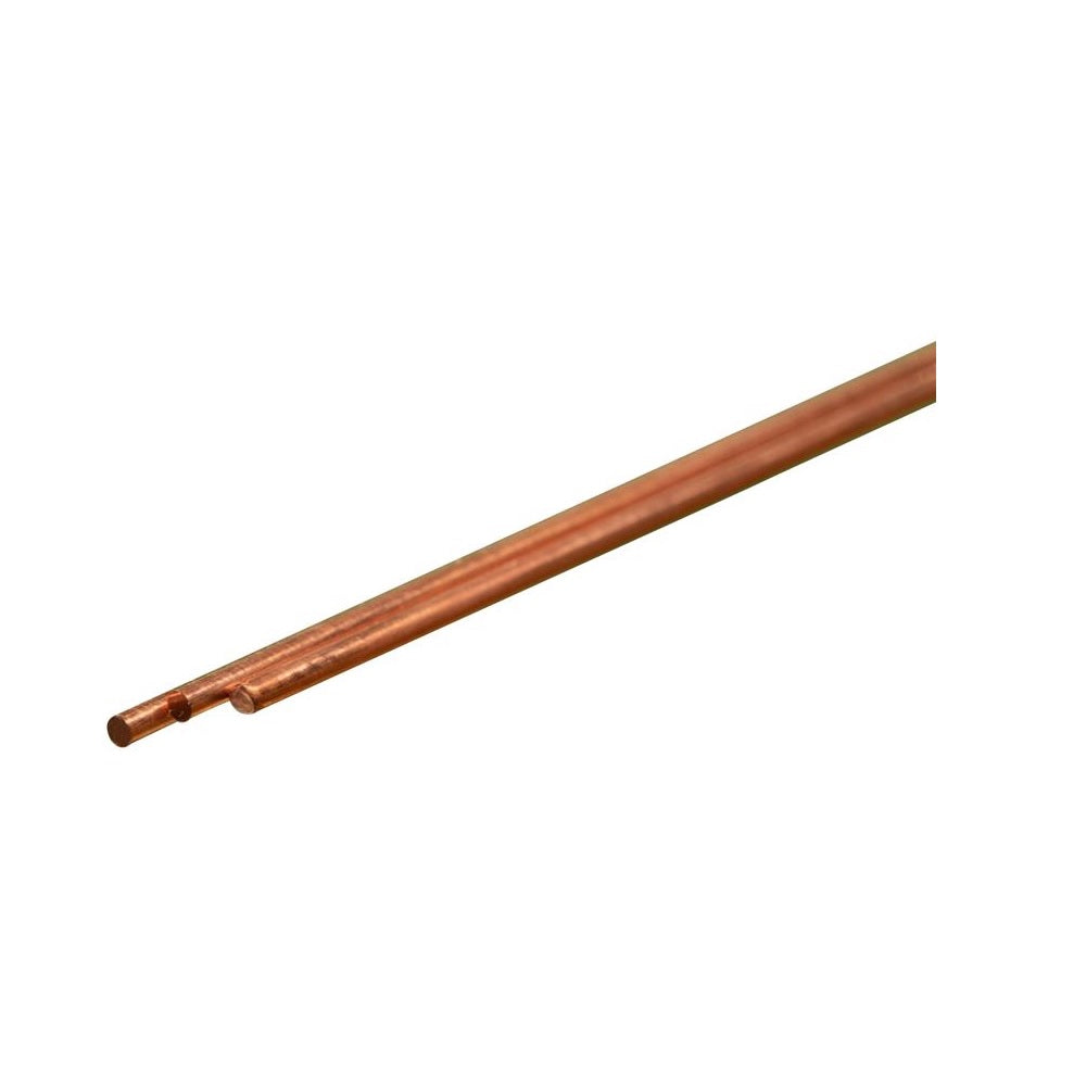 K&S 5062 Utility Copper Tube, 1/16 Inch x 1 Feet