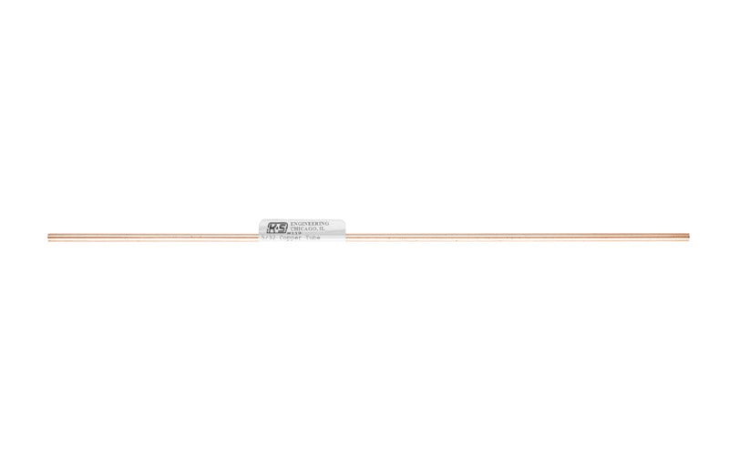 K&S 8119 Copper Water Tube, Type M, 5/32" Dia. x 12" L