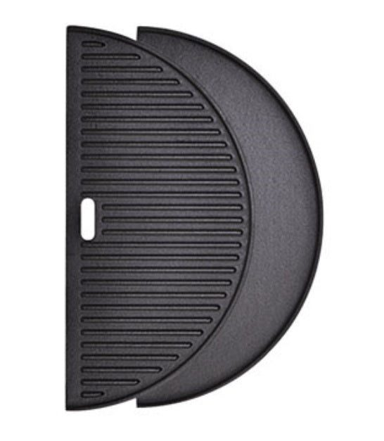 Kamado Joe KJ-HCIGRIDDLE Cast Iron Half Griddle, Reversible