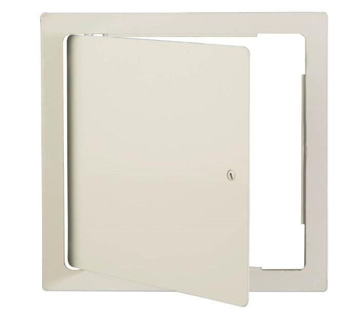 Karp Associates MP1212S Flush Access Door for All Surfaces, White. 12" x  12"