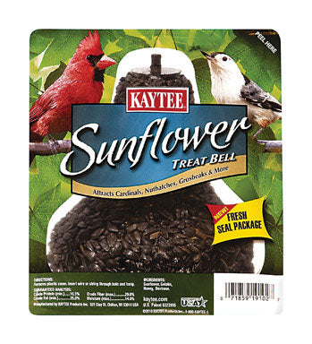 Kaytee 100503930 Sunflower Treat Bell, 10 Oz