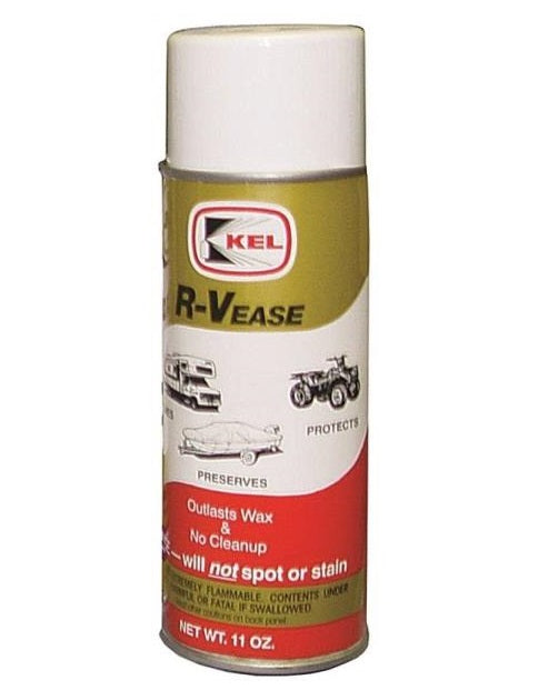 Kellog 57875 R-Vease Finish Protectant, 11 Oz, Aerosol, Clear