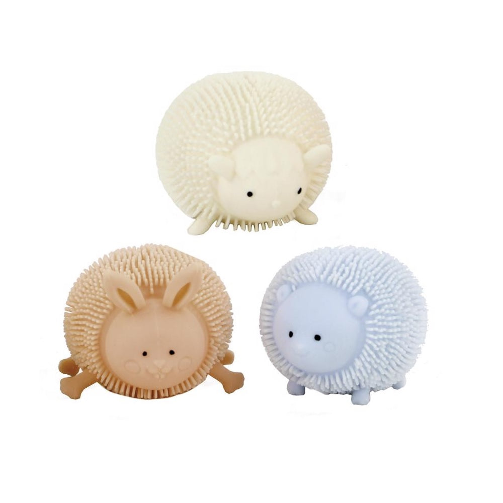Keycraft GL213 Light Up Puffer Animal, Assorted Color