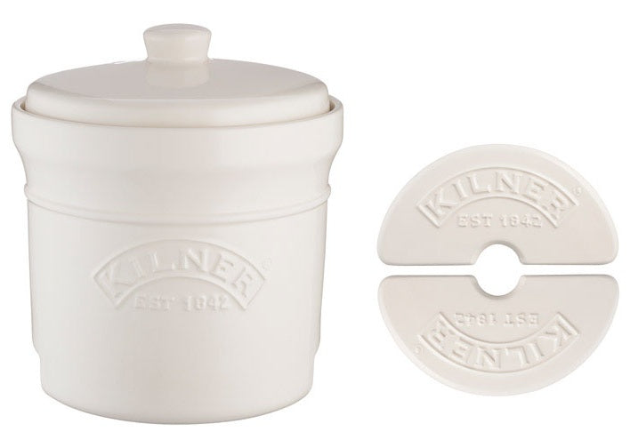 Kilner 0025.892 Pickling Crock Set, 1.3 Gallon