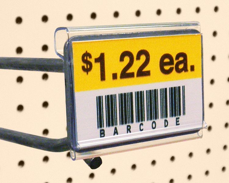 buy bin tags, label holders, fixtures & display aids at cheap rate in bulk. wholesale & retail store supplies & aid store.