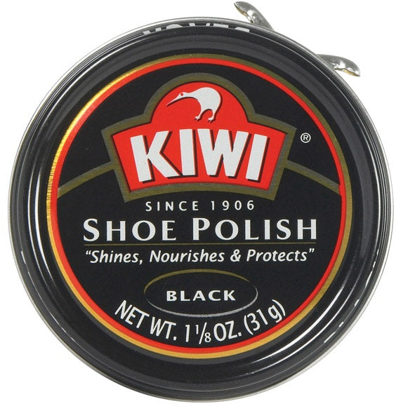 Kiwi 10111 Shoe Polish, Black, 1-1/8 Oz on sale, personal care goods ...