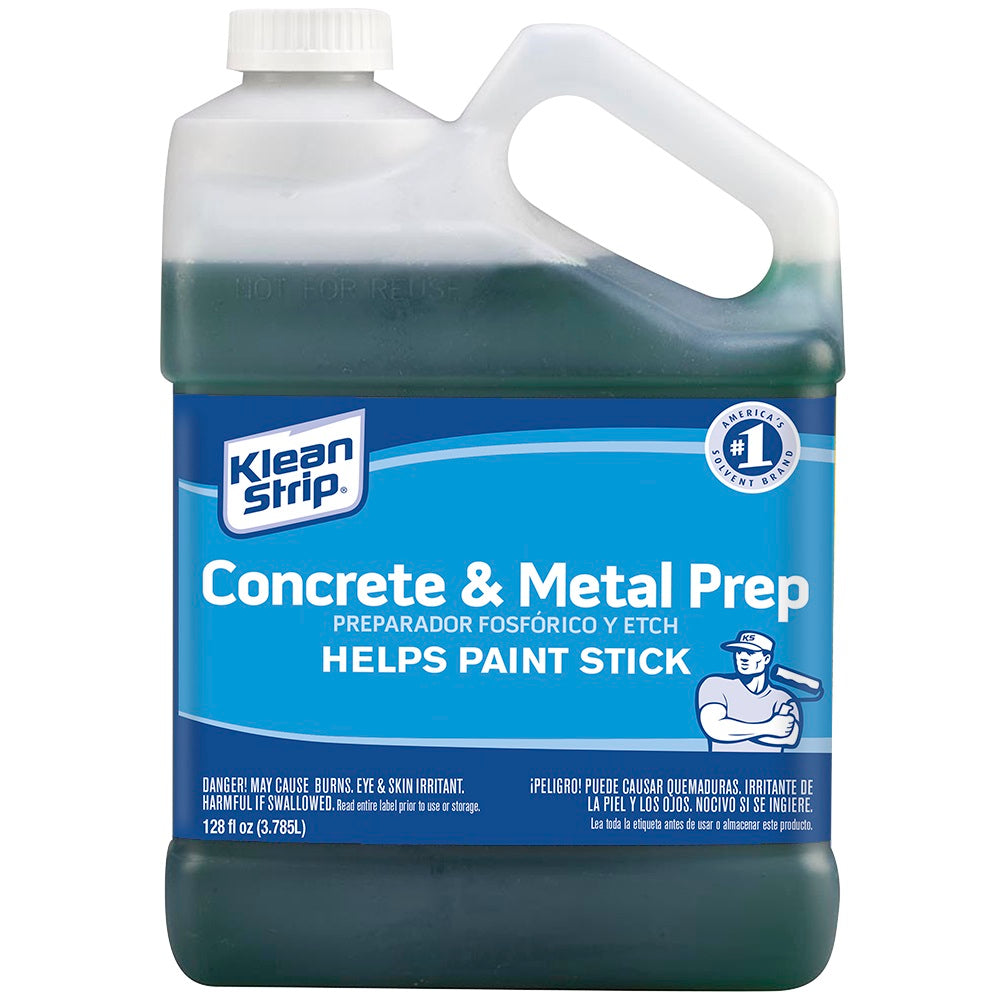 Klean Strip GKPA30220 Concrete & Metal Prep, 1 Gallon