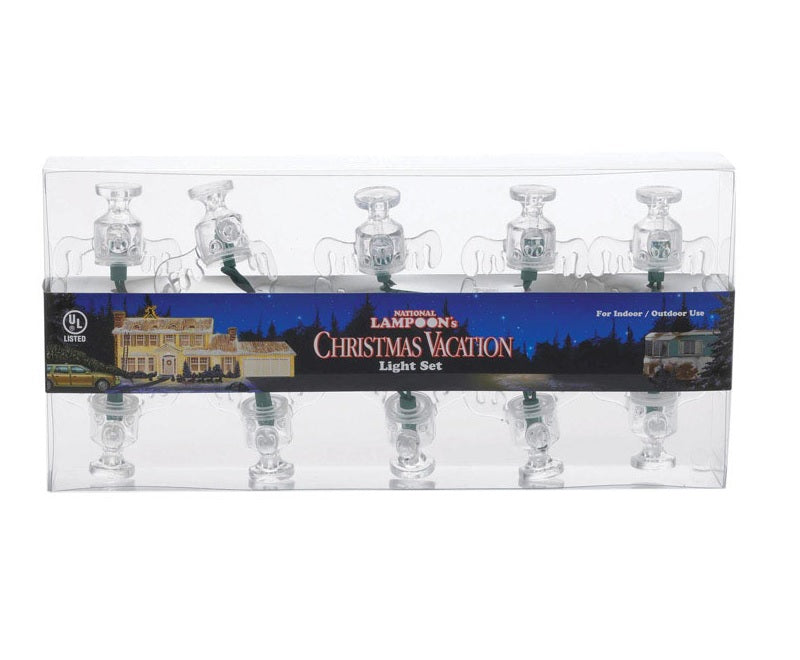 Kurt Adler NL9141 National Lampoon Christmas Vacation Moose Mug Light Set, Clear