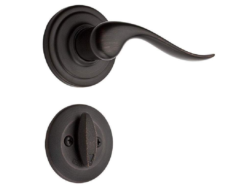 Kwikset 604TNL RH 11P Tustin Right Handed Lever, Venetian Bronze