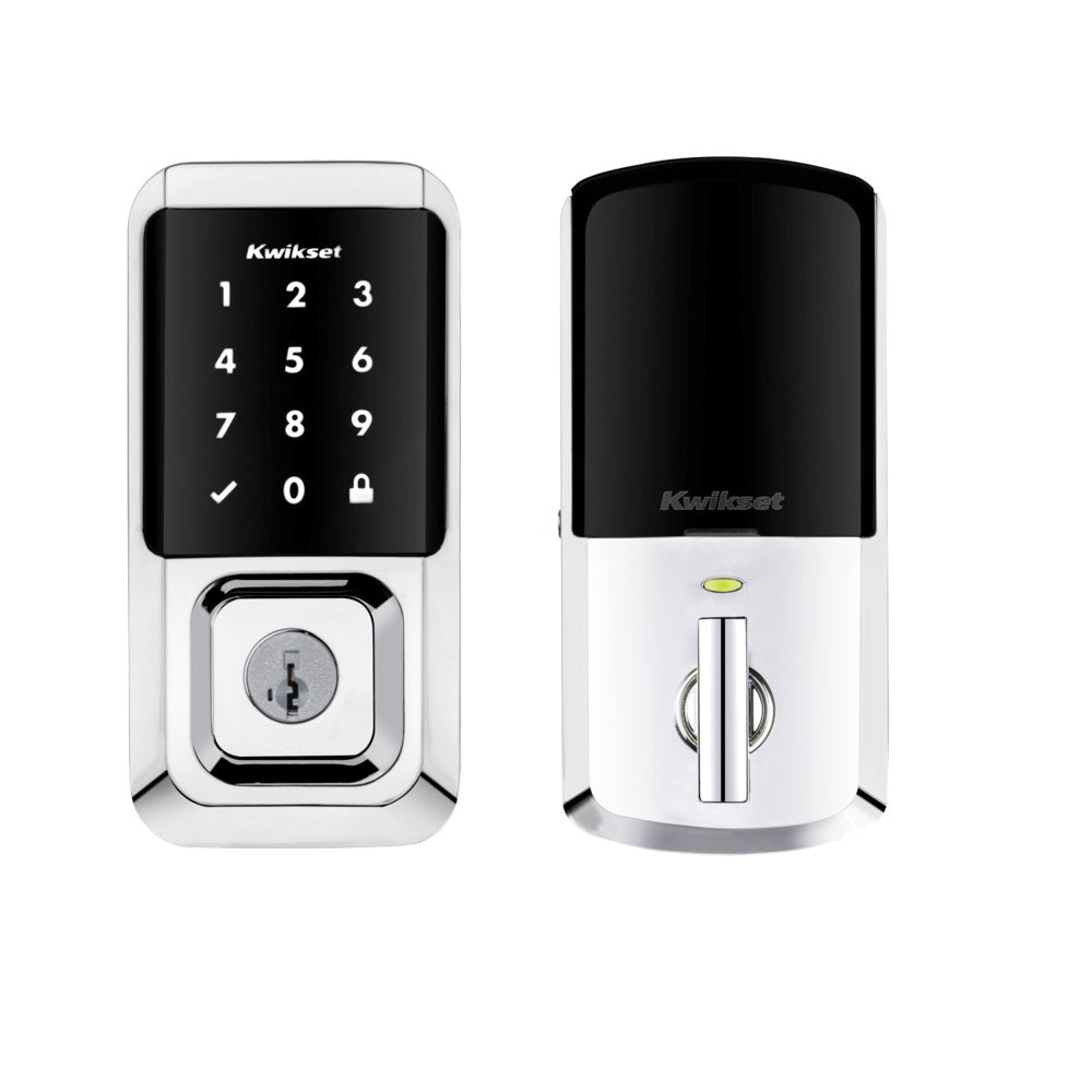 Kwikset 939 WIFI TSCR 26 Halo Touchscreen Wi-Fi Enabled Smart Lock, Polished Chrome