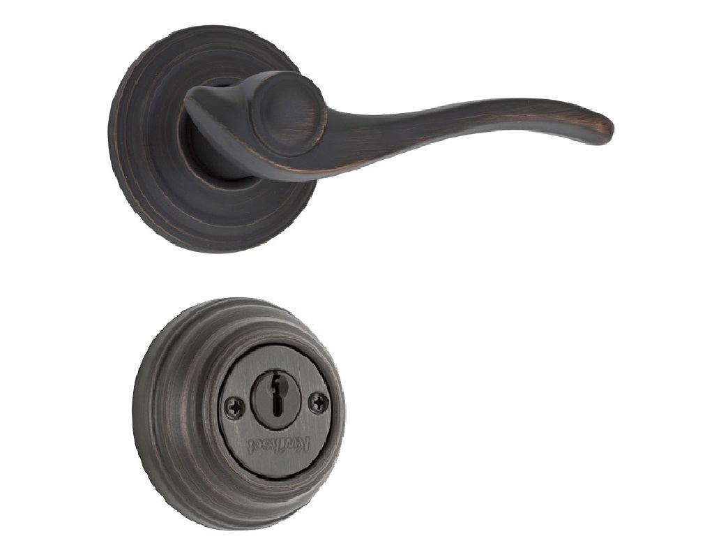 Kwikset 967AVL RH 11P Avalon Right Handed Lever, Venetian Bronze