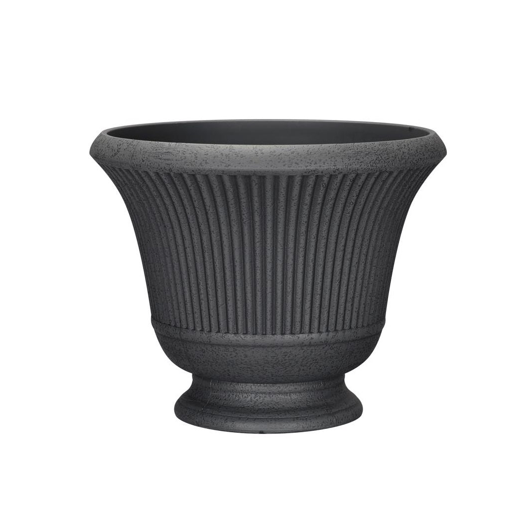 L&G Solutions PVE8016TKI Pedestal Urn Planter, Polyresin, 16 inches