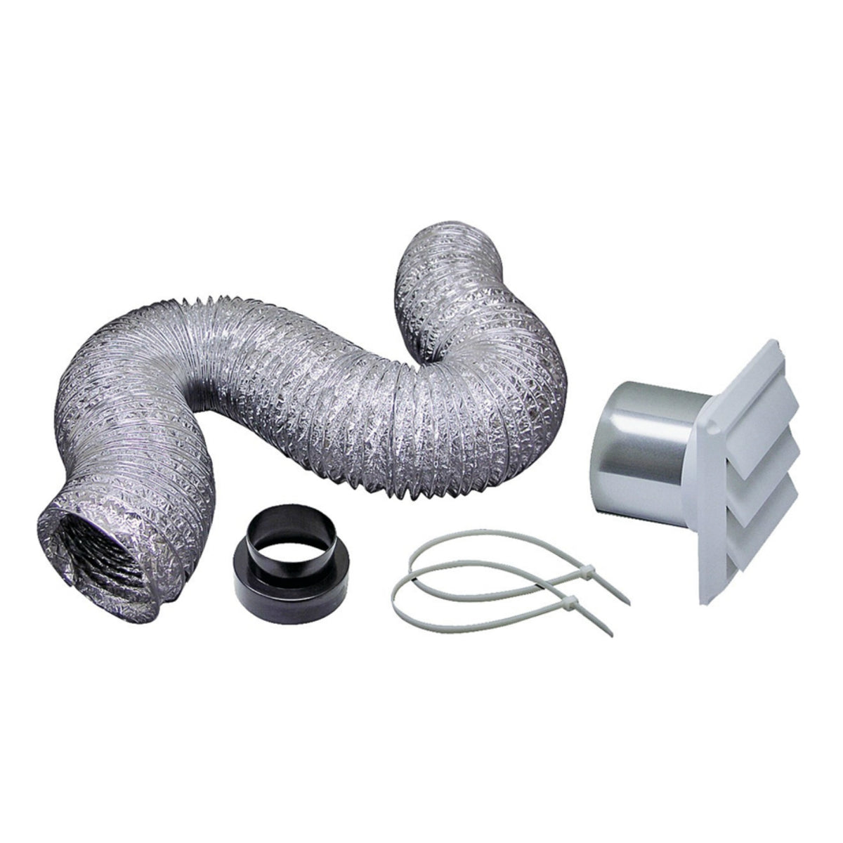 Lambro 480L Louvered Vent Kit, 4" X 5'