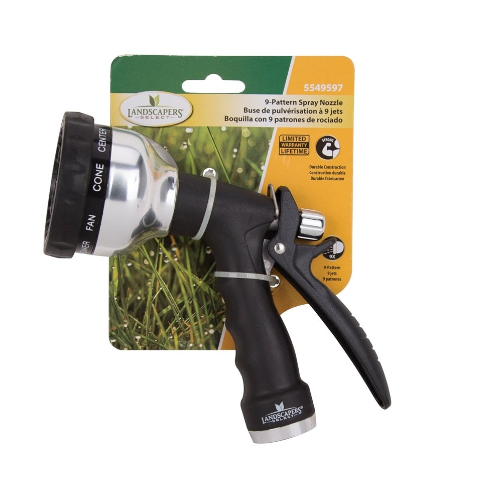 Landscapers Select GT35291 Spray Nozzle, Black, Chrome