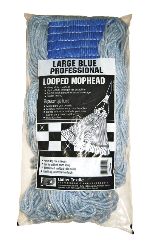 Lanier Textile 113-LOOPED-BB Looped Mop Head, 24 Oz