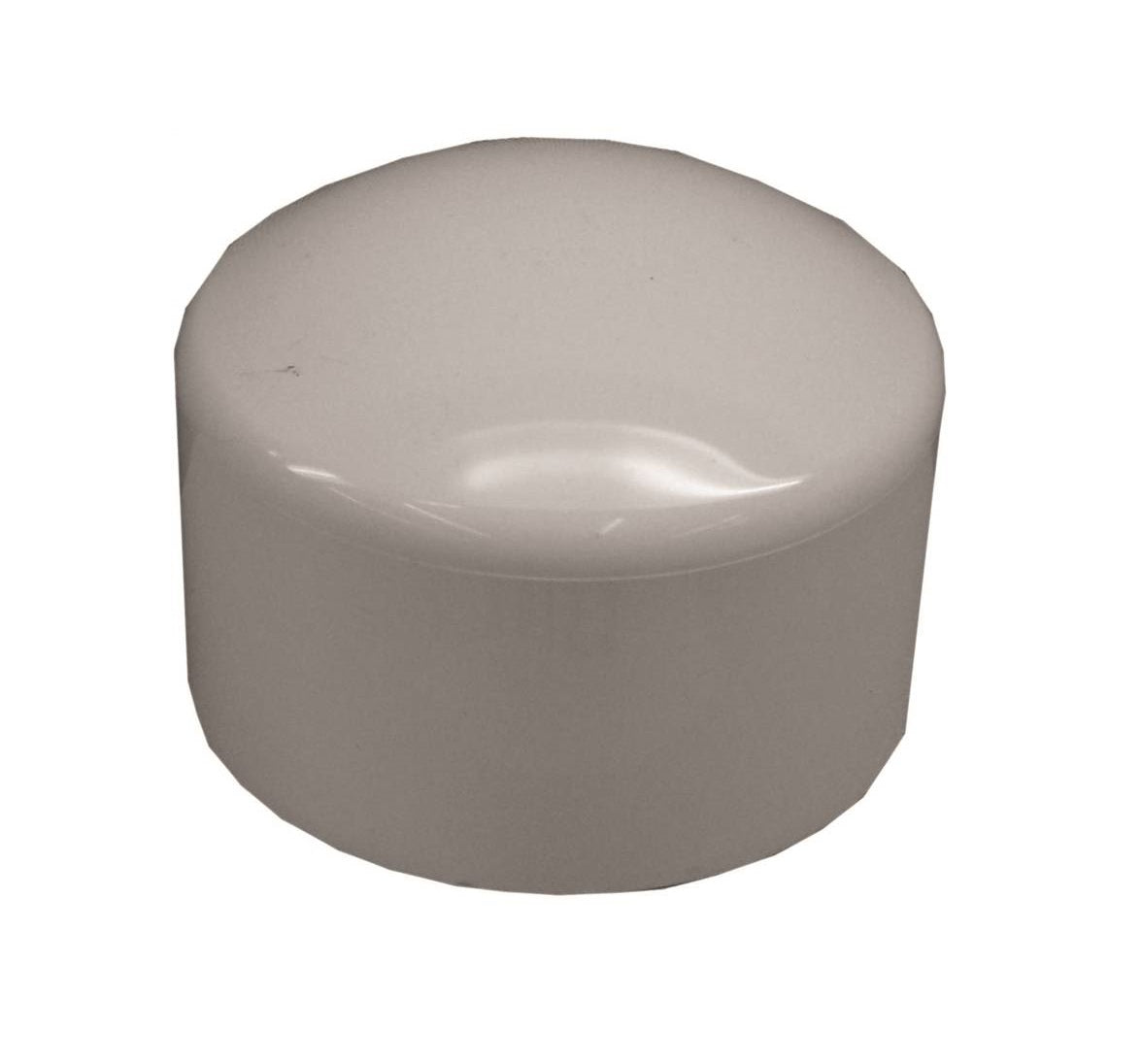 Lasco 447030BC PVC Fitting Cap, 3 Inch