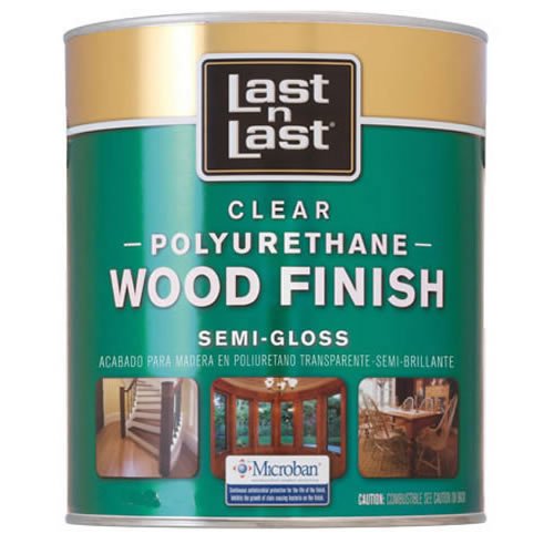 Last-N-Last 53204 Urethane Semi- Gloss Wood Finish 350 Voc, 1 Quart