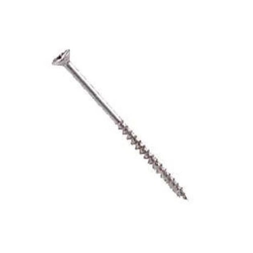 LBM 93421 Deck Screw, NO 10 x 3-1/2", Steel, Galvanized