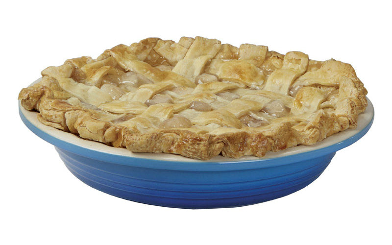 Le Creuset PG1855-2359 Stoneware Heritage Pie Dish, Marseille, 9"