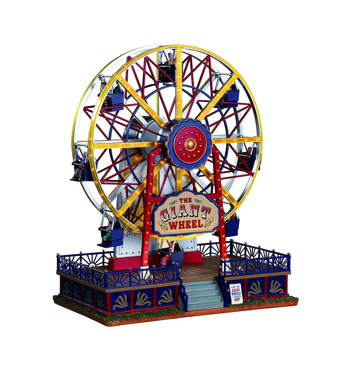 Lemax 94482 Christmas The Giant Wheel, Multicolored