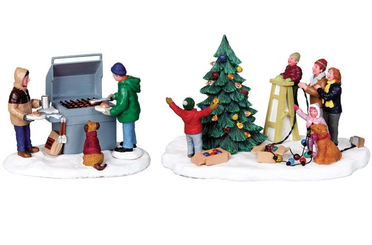 Lemax A3039 Christmas Village Accessories, Multicolor