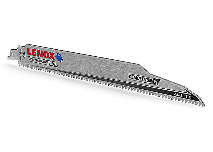 Lenox 1832144 Demolition CT Carbide Tipped Reciprocating Saw Blade