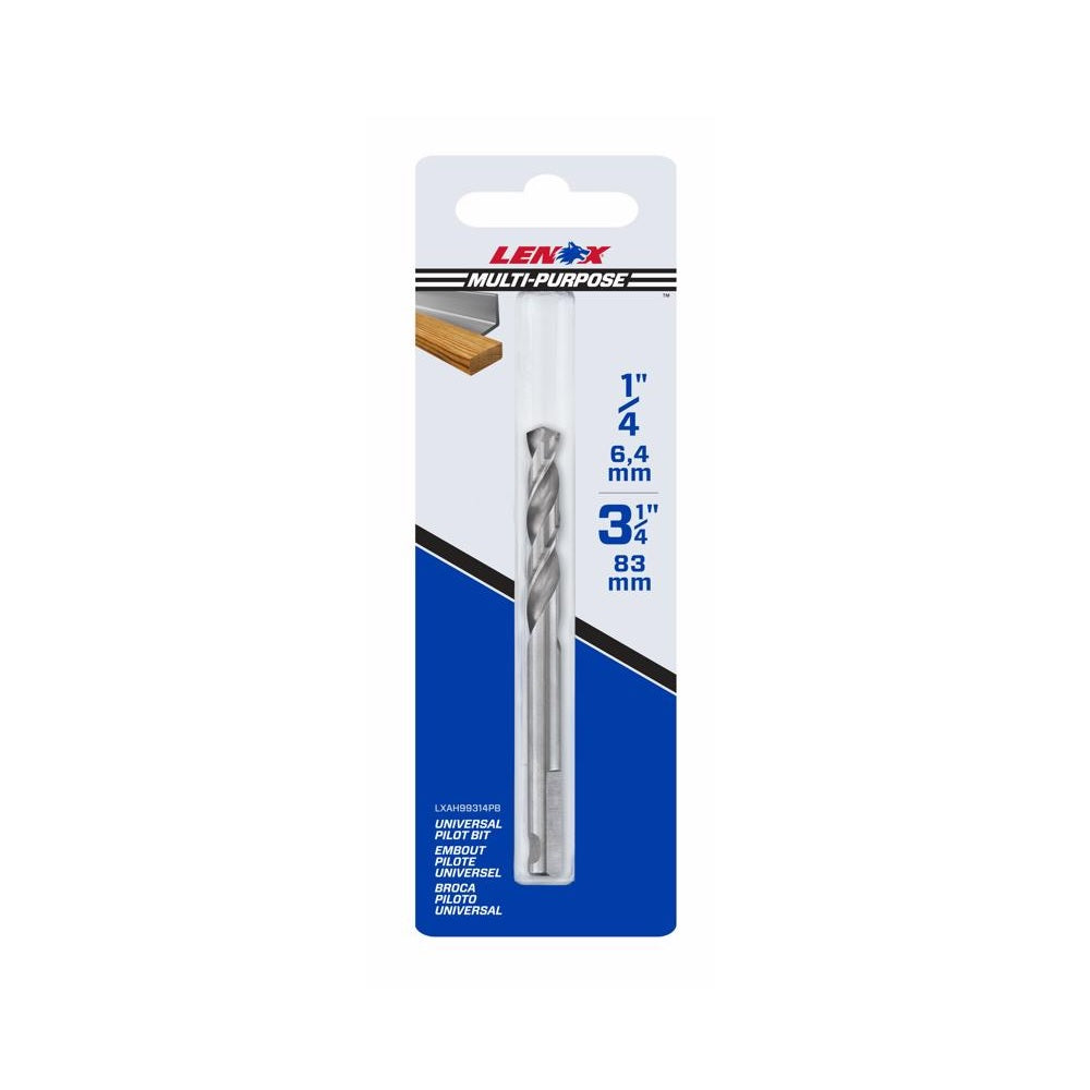 Lenox LXAH99314PB Hole Saw Pilot Bit, 3-1/4 Inch