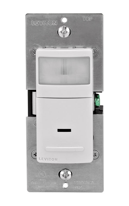 Leviton DOS05-1LW Decora Single Pole Motion Sensor Switch, White