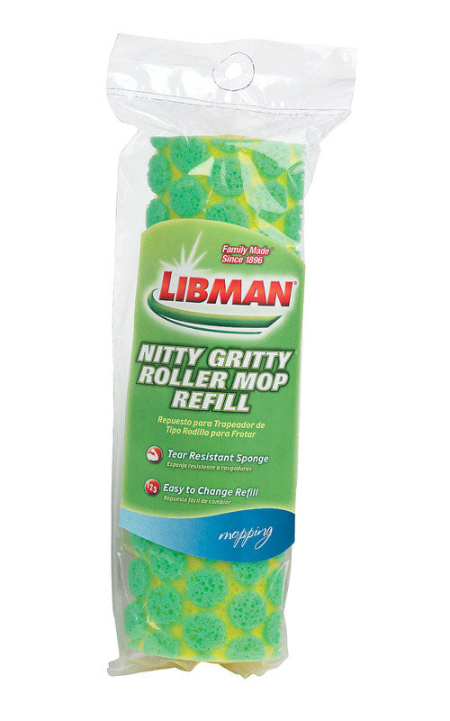 Libman 071736020112 Nitty Grity Roller Mop Refil