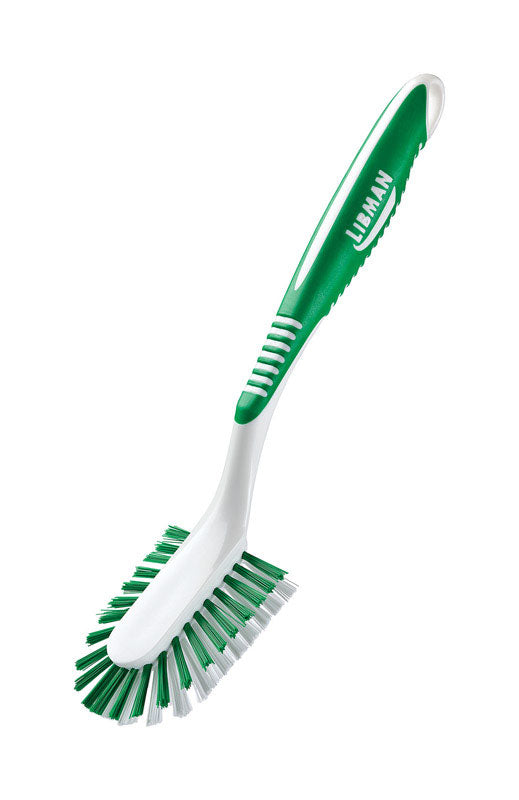 Libman 1043 Kitchen Brush For All Purpose, Green/White