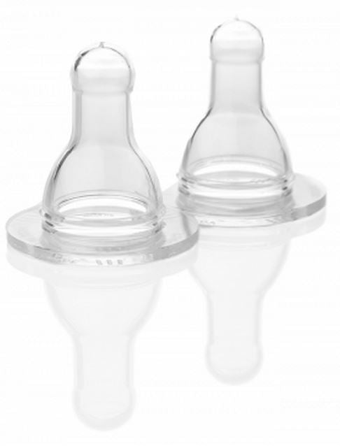 Lifefactory 111003 Stage 3 Nipple (6 Plus Months), Clear, Pack/2