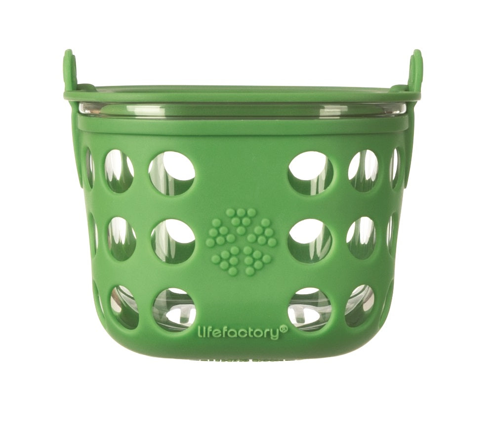 Lifefactory 420001 Portable Food Storage, 2 Cup (16 Oz), Grass Green