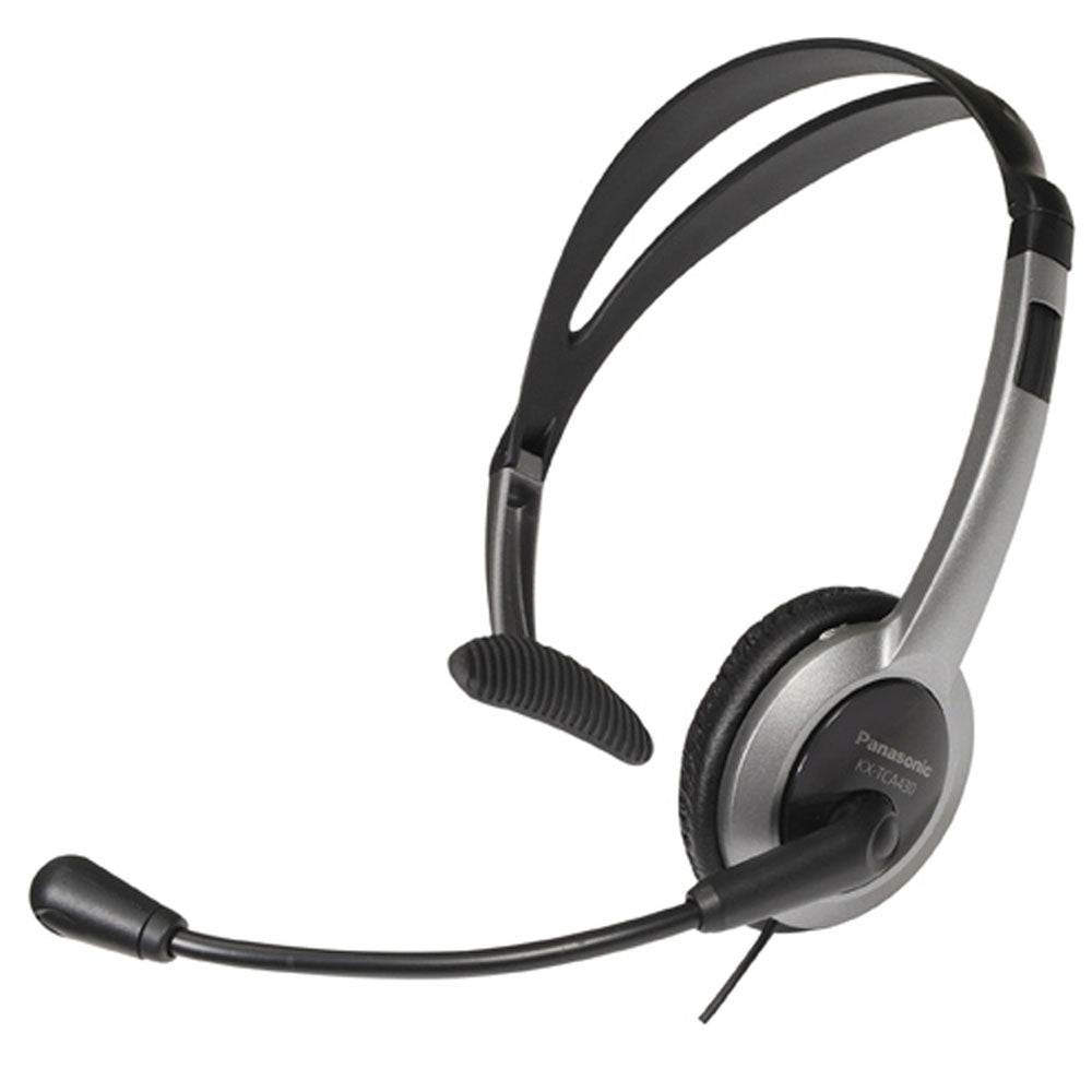 Panasonic KX-TCA430 Lightweight Headset, Black