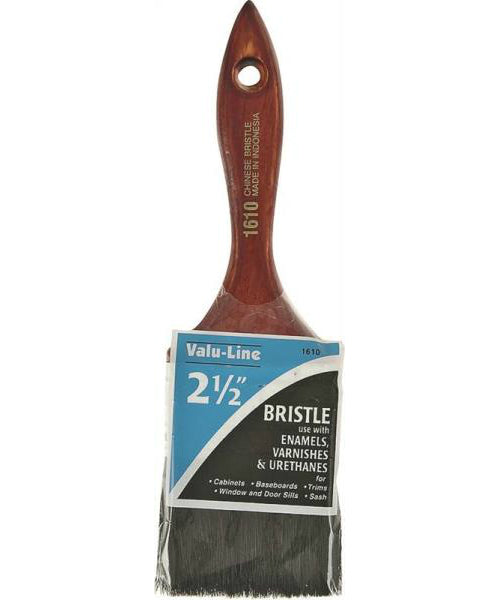 Linzer 1610 Valu-Line Chinese Bristle Paint Brush Varnish And Wall Brush, 1-1/2"