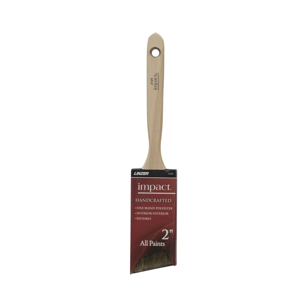 Linzer 2125-2 Impact Angled Sash Brush, 2" W