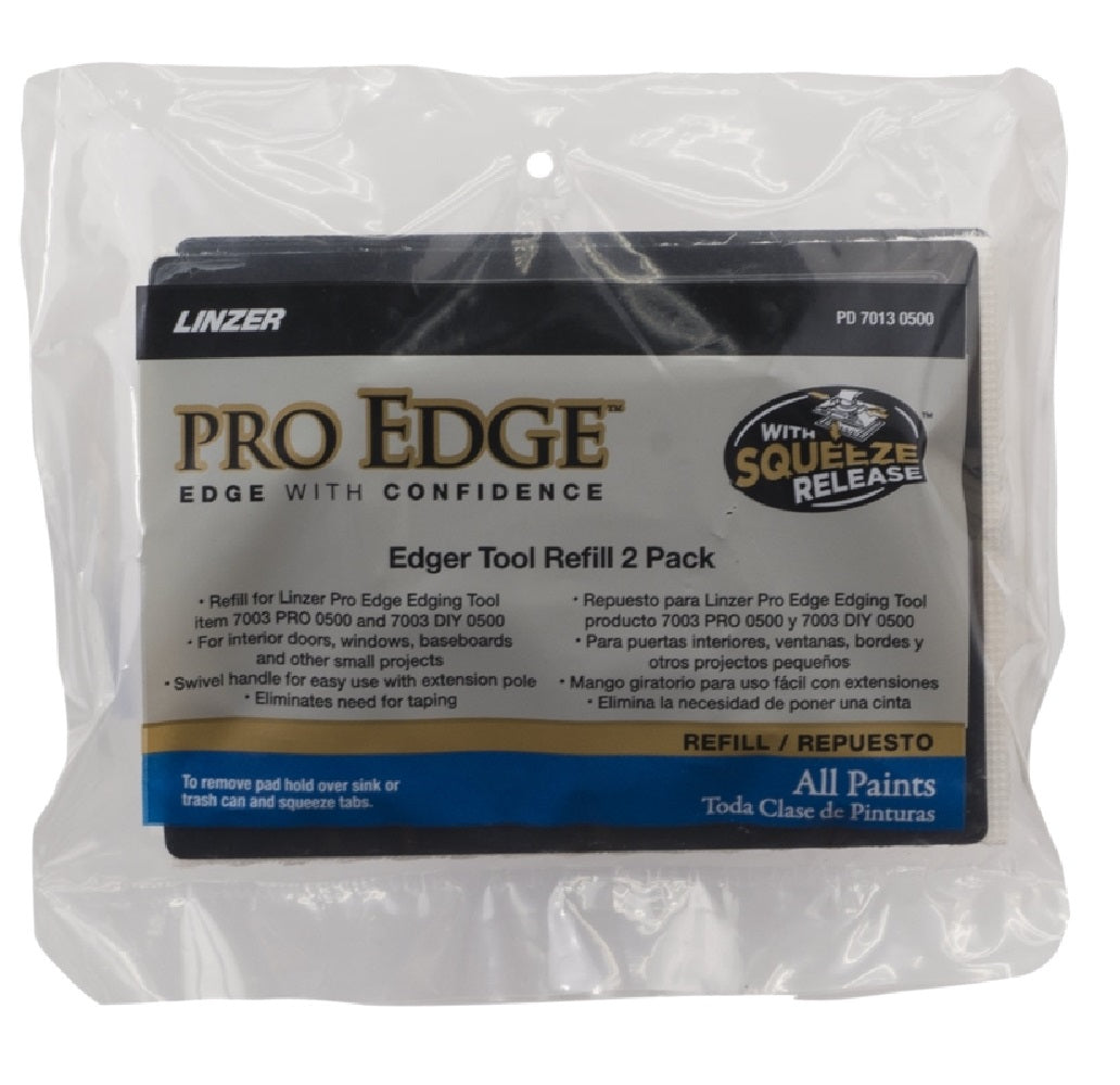 Linzer PD7013-5 Paint Pad Edgers Refill, 5"