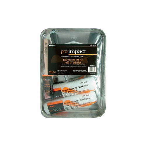 Linzer RS9036 Pro-impact Paint Tray Set, 6 Piece