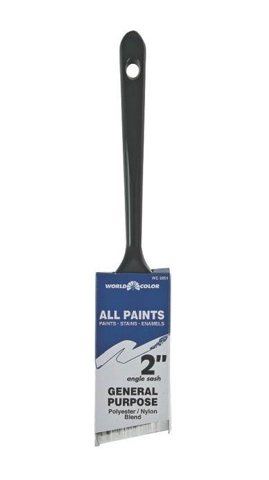 Linzer WC 2851 Esterlon Angle Sash Wall Paint Brush, 2"
