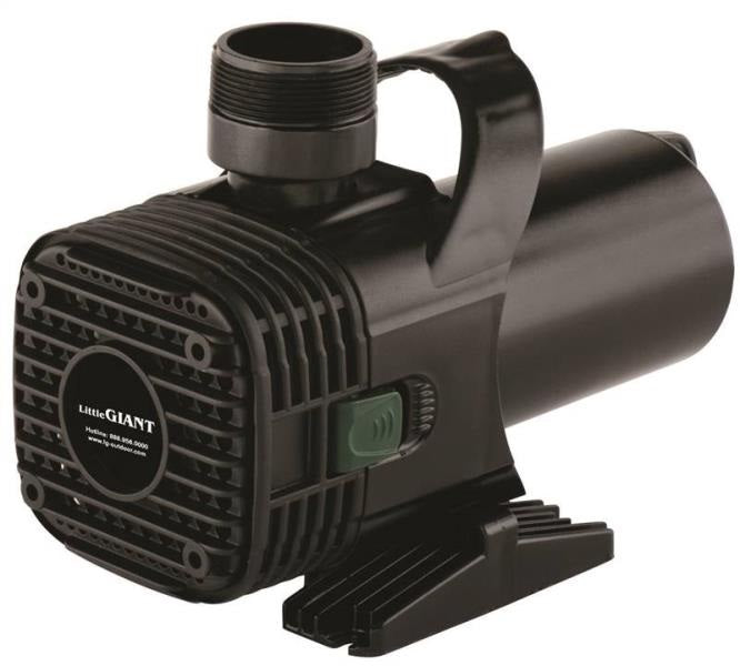 Little Giant 566727 (F40-5500) Wet Rotor Pond Pump, 5500GPH, 20'