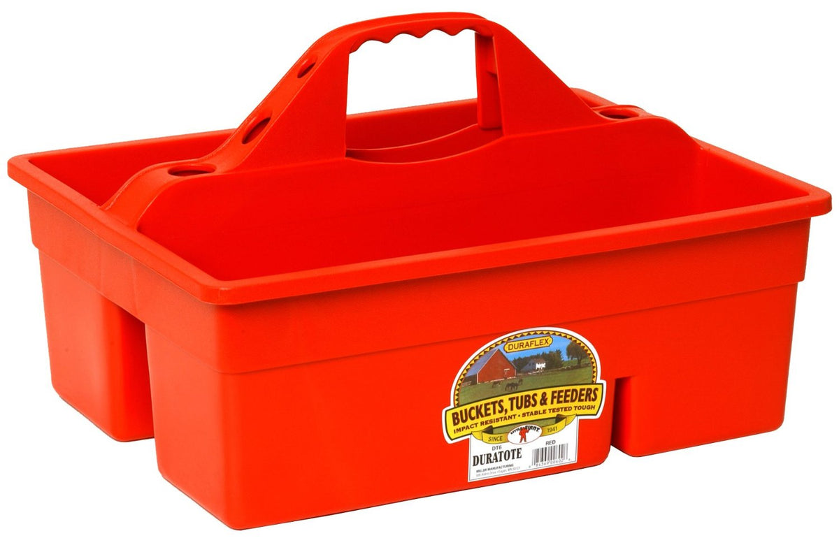 Little Giant DT6RED All Purpose Plastic DuraTote, Red