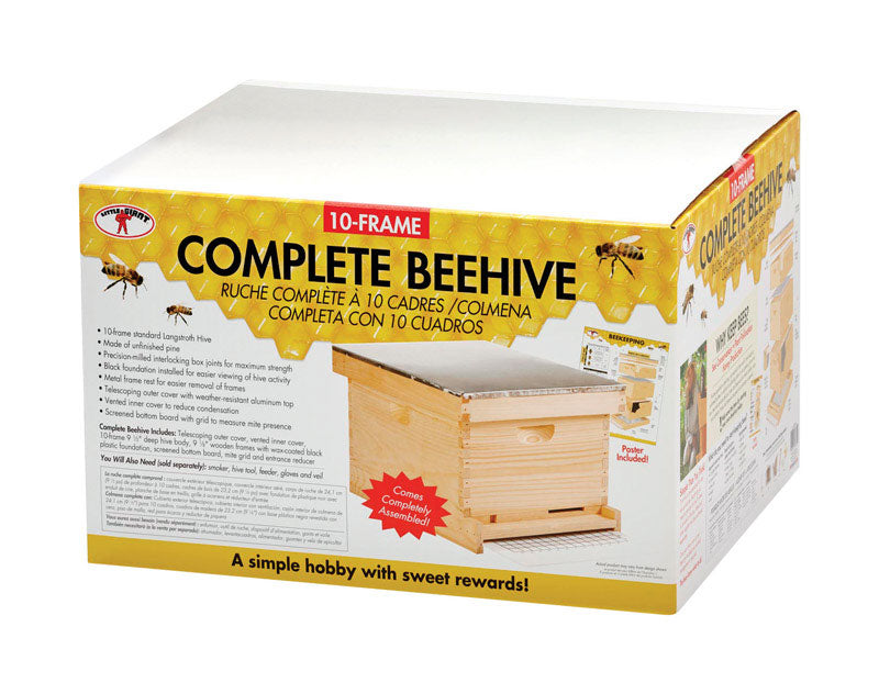 Little Giant HIVE10 10-frame Complete Bee Hive, 9.5"