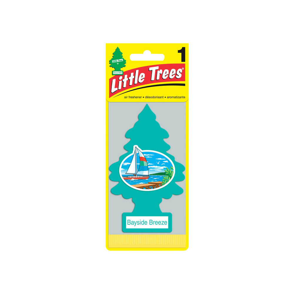 Little Trees U1P-17121 Car Air Freshener, Bayside Breeze