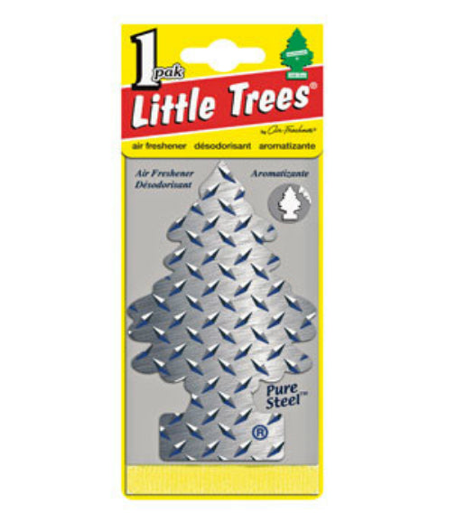 Little Trees U1P-17152 Air Freshener, Pure Steel
