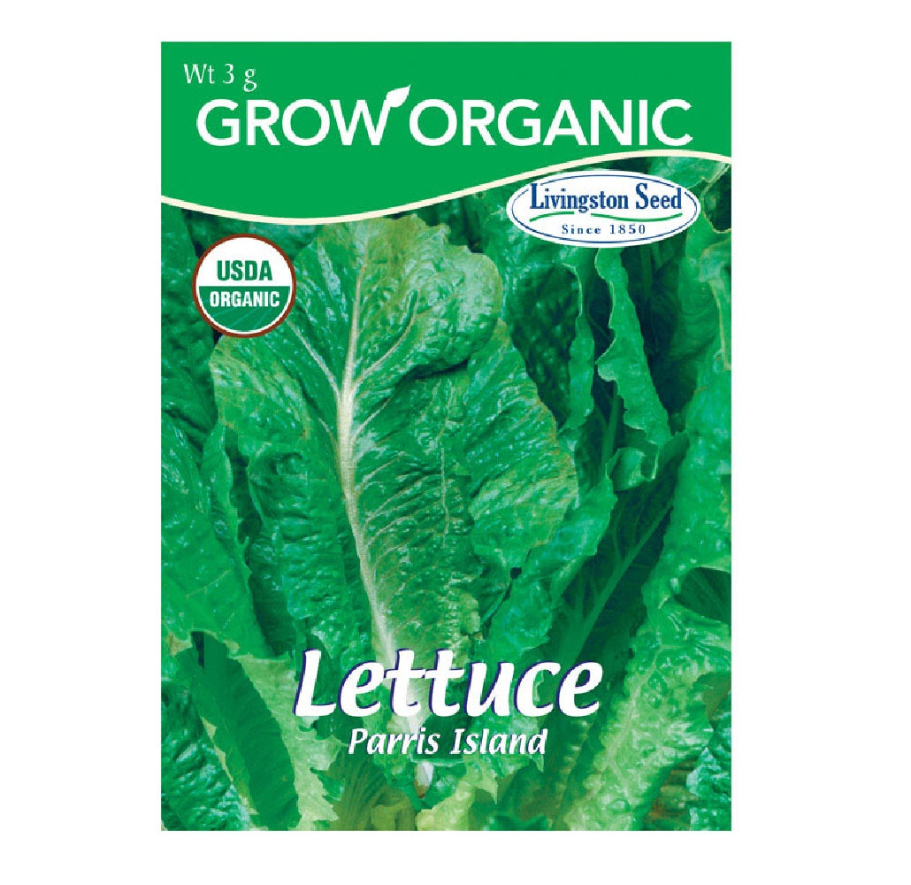 Livingston Seed Y7100 Lettuce Parris Island Plantation Vegetable, 3g