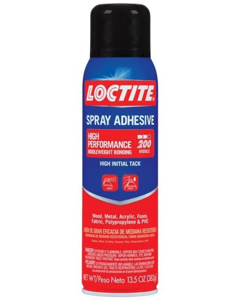 Loctite 2235317 High Performance Middleweight Bonding Spray Adhesive, 13.5 Oz