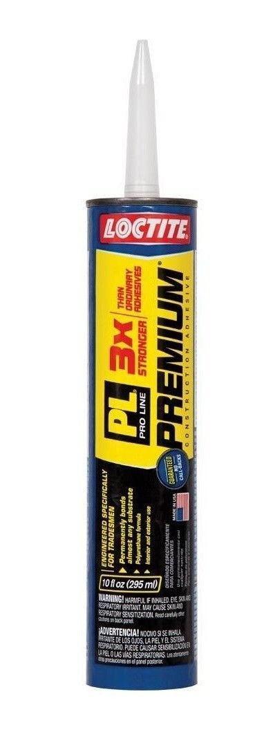 Loctite PL Premium Polyurethane Construction Adhesive, 10.6 Oz.