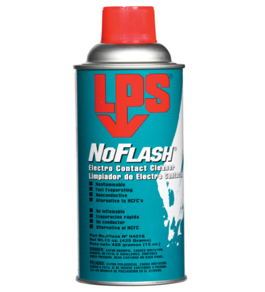 LPS 04016 Noflash Contact Cleaner Aerosol, 15 Oz