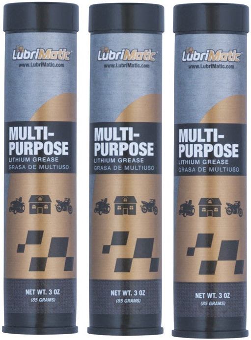 Lubrimatic 11312 Multi-Purpose Lithium Grease, 3 Oz, 3 PK